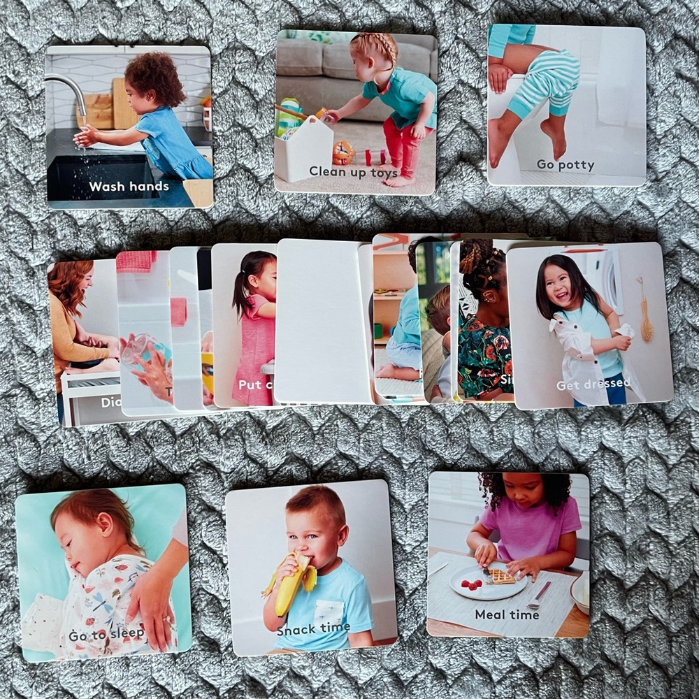 Lovevery Routine Cards – Toddler Visual Schedule
